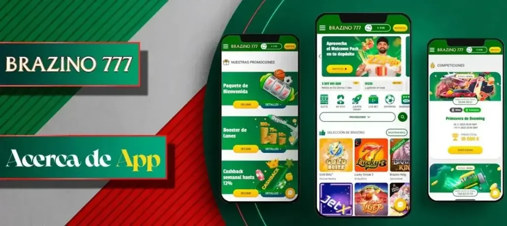 App Brazino777: promociones y juegos en línea
